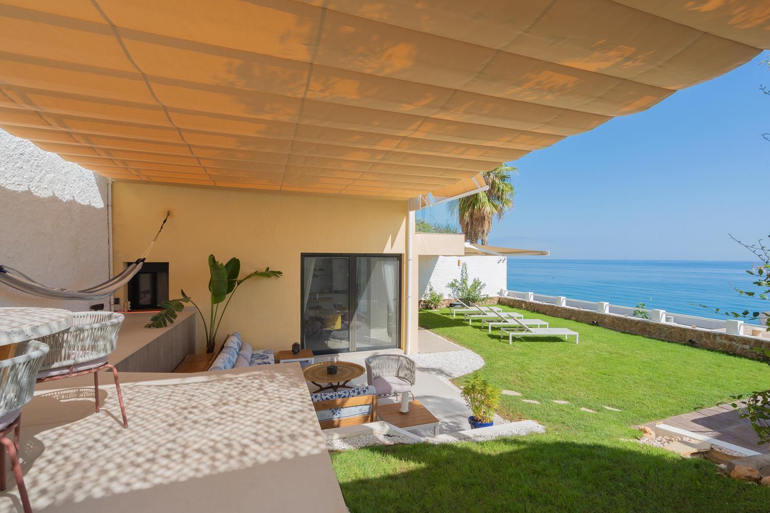 Private 250Sqm Garden Duplex, Jacuzzi, Cinema, Sea View Escape Apartment Torremolinos Luaran gambar